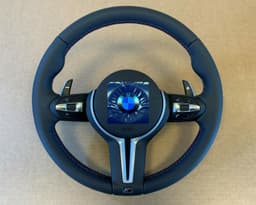 BMW BMW F15 F16 F25 F26 F39 F45 F48 GENUINE USA M Steering Wheel VIBRO M PADDLES — thumbnail 2