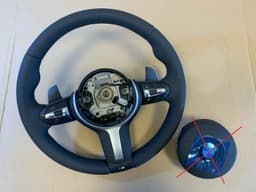 BMW BMW F15 F16 F20 F25 F26 F30 F31 F32 F33 M Steering Wheel G PADDLES HEATING VIBRO — thumbnail 1