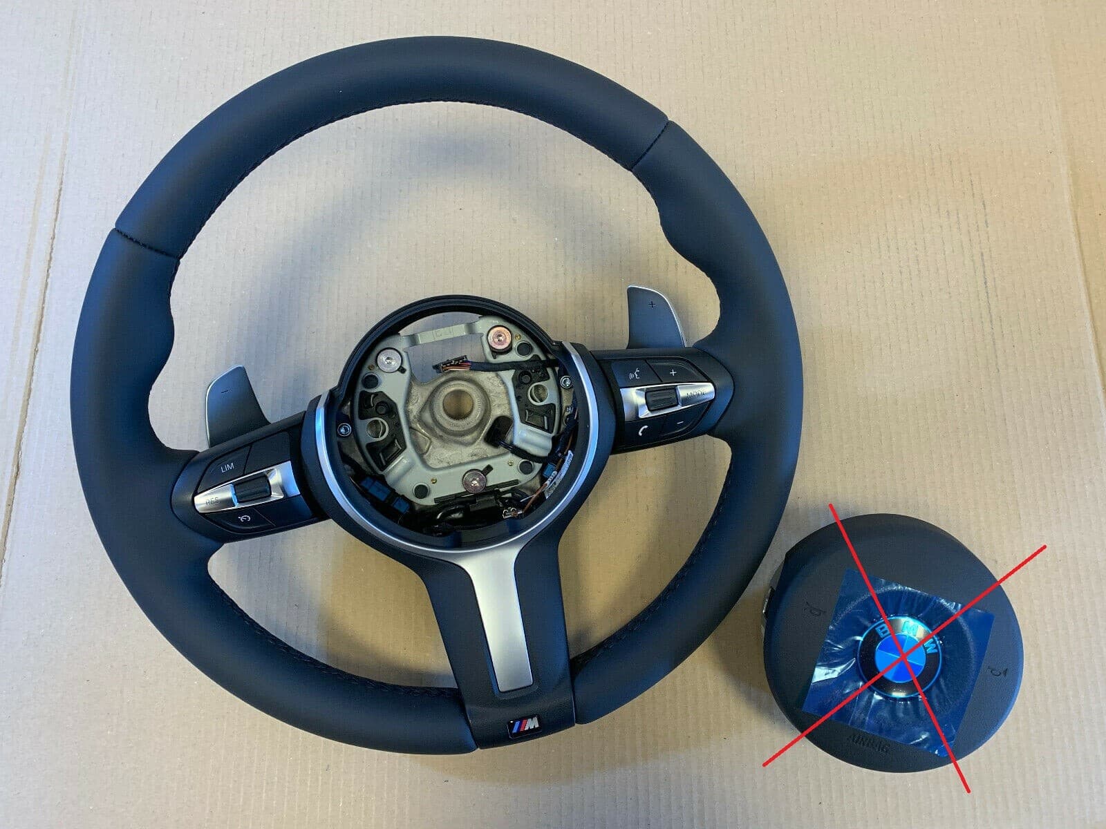 BMW BMW F15 F16 F20 F25 F26 F30 F31 F32 F33 M Steering Wheel G PADDLES HEATING VIBRO