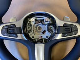 BMW BMW 5 6 X3 X4 G30 G31 G38 G32 G01 G02 OEM EU M Steering Wheel Paddles ACC — thumbnail 7