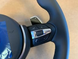 BMW BMW F15 F16 F20 F22 F25 F26 F30 F31 F32 F33 OEM M Steering Wheel Paddles VIBRO — thumbnail 4