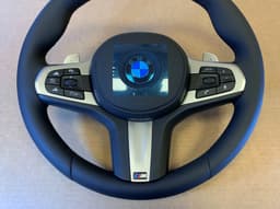 BMW BMW 5 6 X3 X4 G30 G31 G38 G32 G01 G02 OEM EU M Steering Wheel Paddles ACC — thumbnail 5