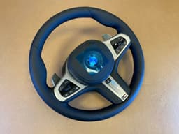 BMW BMW 5 6 X3 X4 G30 G31 G32 G01 G02 LCI M Steering Wheel Paddles HEAT ASSIST VIBRO — thumbnail 9