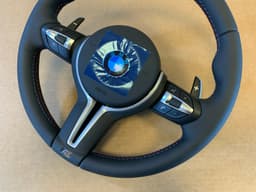 BMW BMW F15 F16 F25 F26 F39 F45 F48 GENUINE USA M Steering Wheel VIBRO M PADDLES — thumbnail 10