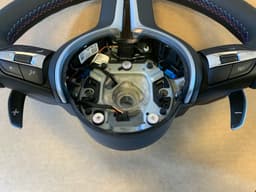 BMW BMW F15 F16 F25 F26 F39 F45 F48 GENUINE USA M Steering Wheel VIBRO M PADDLES — thumbnail 8