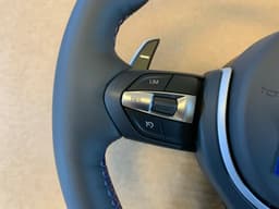 BMW BMW F15 F16 F25 F26 F39 F45 F48 GENUINE USA M Steering Wheel VIBRO M PADDLES — thumbnail 3