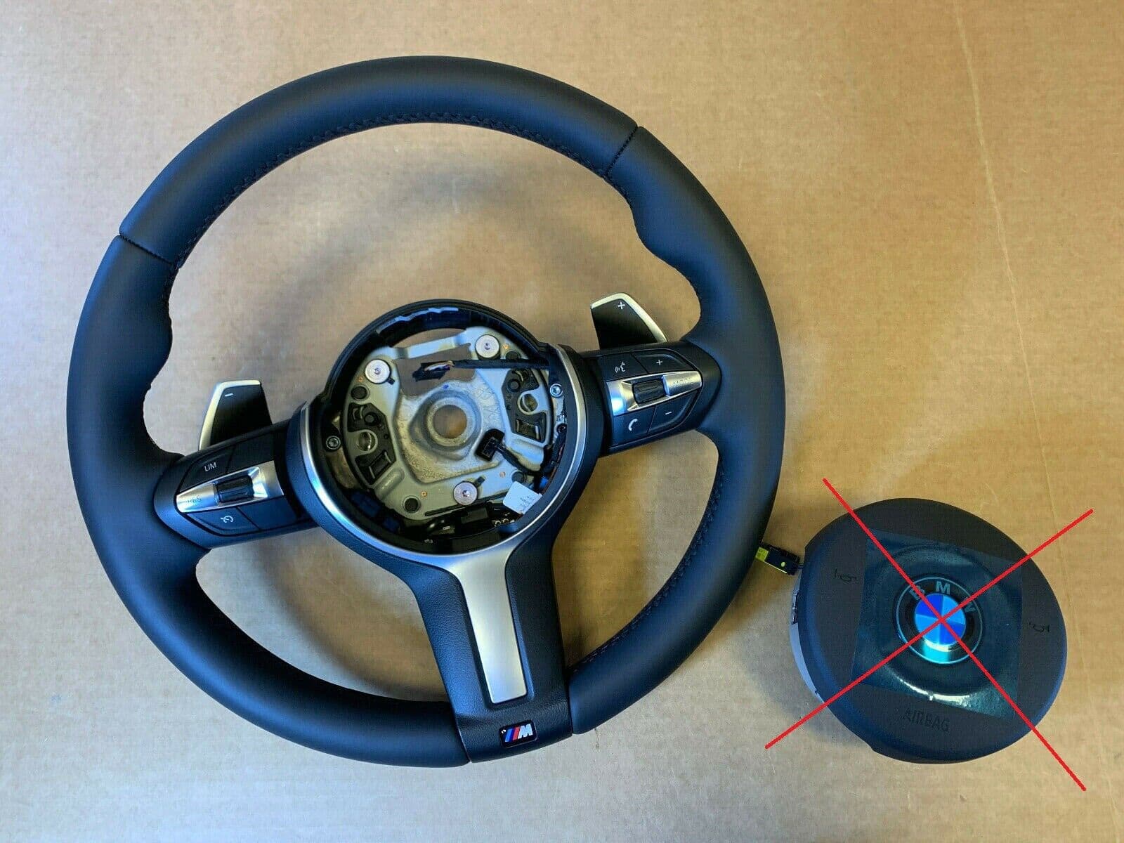 BMW BMW F01 F02 F04 F06 F07 F10 F11 F12 F13 USA M Steering Wheel PADDLE HEATED VIBRO
