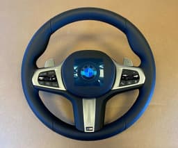 BMW BMW 1 2 3 Z4 F40 F44 G20 G21 G28 G29 OEM EU M Steering Wheel Paddles ACC — thumbnail 2