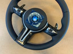 BMW BMW F01 F02 F03 F06 F07 F10 F11 F12 F13 M Steering Wheel Paddle CARBON VIBRO ACC — thumbnail 10