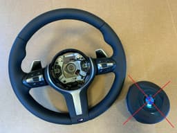 BMW BMW F22 F23 F30 F31 F34 F32 F33 F36 USA M Steering Wheel PADDLES VIBRO ASSIST+ — thumbnail 1