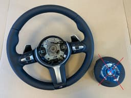 BMW BMW F15 F16 F25 F26 F39 F45 F48 OEM USA M Steering Wheel Paddles ACC — thumbnail 1