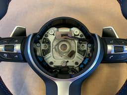 BMW BMW F20 F21 F22 F23 F30 F31 F32 F33 F34 M Steering Wheel Paddles ACC M STITCHES — thumbnail 7