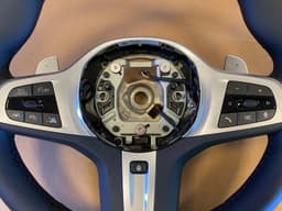 BMW BMW 5 6 X3 X4 G30 G31 G32 G01 G02 LCI M Steering Wheel Paddles HEAT ASSIST VIBRO — thumbnail 7