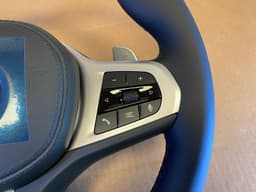 BMW BMW 5 6 X3 X4 G30 G31 G32 G01 G02 LCI M Steering Wheel Paddles HEAT ASSIST VIBRO — thumbnail 4
