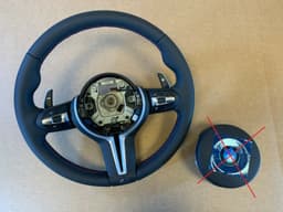 BMW BMW F15 F16 F20 F22 F25 F26 F30 F31 F32 F33 F39 F48 OEM M Sport Steering Wheel — thumbnail 1