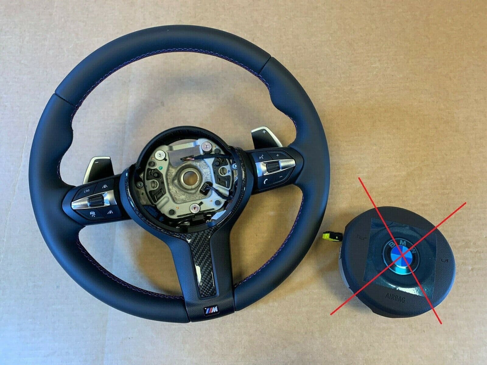 BMW BMW F01 F02 F04 F06 F07 F10 F11 F12 F13 USA M Steering Wheel Paddles ACC VIBRO