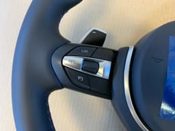 BMW BMW X5 X6 X3 X4 F15 F16 F25 F26 GENUINE M Steering Wheel Paddle VIBRO M STITCHES — thumbnail 3