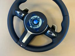 BMW BMW X5 X6 X3 X4 F15 F16 F25 F26 GENUINE M Steering Wheel Paddle VIBRO M STITCHES — thumbnail 10