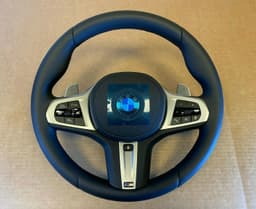 BMW BMW 5 6 X3 X4 G30 G31 G32 G01 G02 LCI EU M Steering Wheel Paddles HEAT VIBRO ACC — thumbnail 2