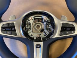 BMW BMW 5 6 X3 X4 G30 G31 G32 G01 G02 LCI EU M Steering Wheel Paddles HEAT VIBRO ACC — thumbnail 7