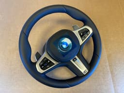 BMW BMW 5 6 X3 X4 G30 G31 G32 G01 G02 LCI EU M Steering Wheel Paddles HEAT VIBRO ACC — thumbnail 9