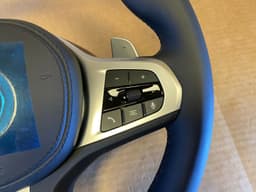 BMW BMW 5 6 X3 X4 G30 G31 G32 G01 G02 LCI EU M Steering Wheel Paddles HEAT VIBRO ACC — thumbnail 4