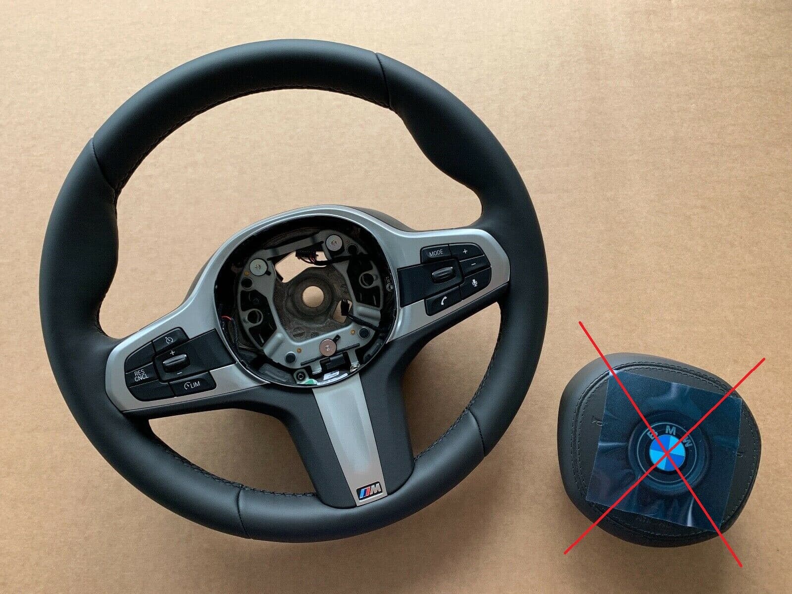 BMW BMW 5 G30 G31 G38 6 G32 X3 G01 G08 X4 G02 OEM M Sport Steering Wheel VIBRO