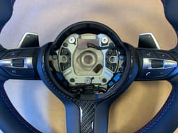 BMW BMW F22 F23 F30 F31 F32 F33 F34 F36 F87 USA M Steering Wheel PADDLES CARBON — thumbnail 7