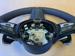 BMW BMW F22 F23 F30 F31 F32 F33 F34 F36 F87 USA M Steering Wheel PADDLES CARBON — thumbnail 8