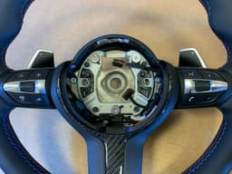 BMW BMW F22 F30 F31 F32 F33 F34 F36 USA M Steering Wheel PADDLES HEATED ACC CARBO — thumbnail 7