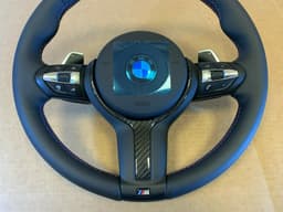 BMW BMW F22 F30 F31 F32 F33 F34 F36 USA M Steering Wheel PADDLES HEATED ACC CARBO — thumbnail 5