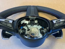 BMW BMW F22 F30 F31 F32 F33 F34 F36 USA M Steering Wheel PADDLES HEATED ACC CARBO — thumbnail 8