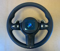 BMW BMW F15 F16 F25 F26 F39 F45 F48 OEM USA M Steering Wheel PADDLES CARBON — thumbnail 2