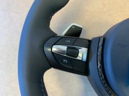 BMW BMW F20 F22 F30 F31 F32 F33 F34 F39 F48 M Steering Wheel Paddles CARBON VIBRO — thumbnail 3