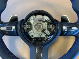 BMW BMW F20 F22 F30 F31 F32 F33 F34 F39 F48 M Steering Wheel Paddles CARBON VIBRO — thumbnail 7