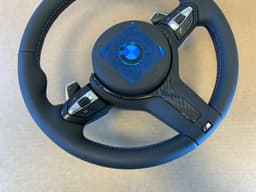 BMW BMW F20 F22 F30 F31 F32 F33 F34 F39 F48 M Steering Wheel Paddles CARBON VIBRO — thumbnail 9