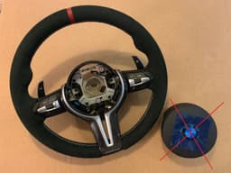 BMW BMW F15 F16 F20 F22 F25 F26 F30 F31 F32 F33 M Perform CARBON Steering Wheel — thumbnail 1
