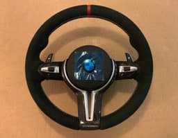 BMW BMW F15 F16 F20 F22 F25 F26 F30 F31 F32 F33 M Perform CARBON Steering Wheel — thumbnail 3