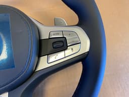 BMW BMW 7 G11 G12 GENUINE M Steering Wheel Shift Paddles HEATING ASSIST+ VIBRO — thumbnail 4