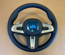 BMW BMW 7 G11 G12 GENUINE M Steering Wheel Shift Paddles HEATING ASSIST+ VIBRO — thumbnail 2