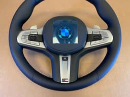 BMW BMW 7 G11 G12 GENUINE M Steering Wheel Shift Paddles HEATING ASSIST+ VIBRO — thumbnail 5