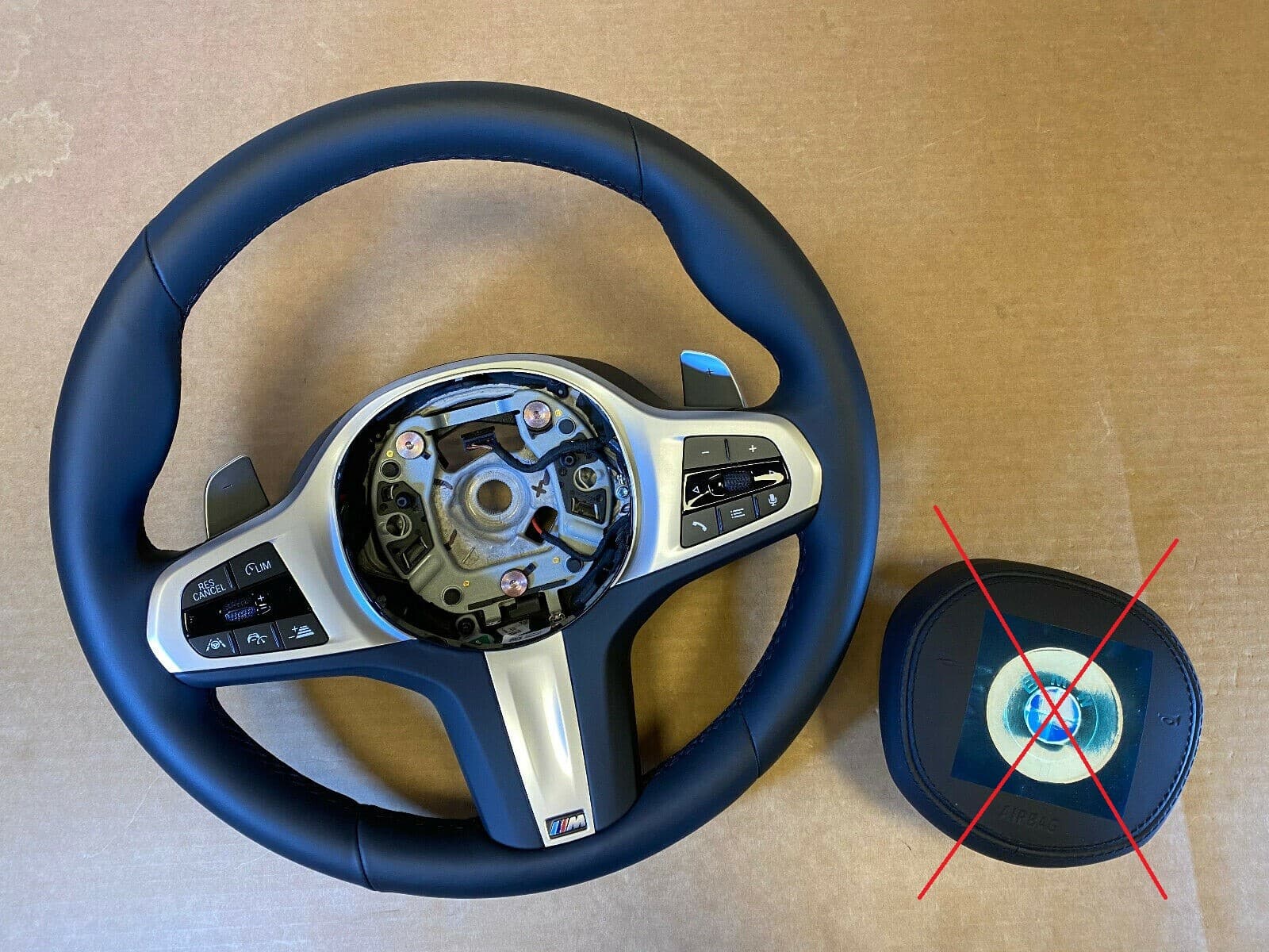 BMW BMW 5 G30 G31 G38 6 G32 X3 G01 G08 X4 G02 OEM EU M Steering Wheel VIBRO ASSIST+