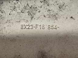 JAGUAR C2Z11444 8X2316612AE 8X23F16854 Bonnet JAGUAR XF (X250, CC9) (2008-2015) — thumbnail 3
