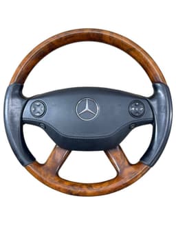 MERCEDES-BENZ 2214600303 61580350 61580341 2218201611 61581470J 61580351 2218600502 6180330C 2218210551 61580420B 61580430B Steering Wheel MERCEDES-BENZ S-CLASS (W221) (2005-2013) — thumbnail 1