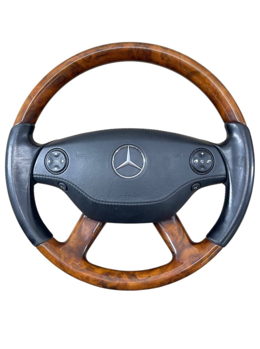 MERCEDES-BENZ 2214600303 61580350 61580341 2218201611 61581470J 61580351 2218600502 6180330C 2218210551 61580420B 61580430B Steering Wheel MERCEDES-BENZ S-CLASS (W221) (2005-2013)