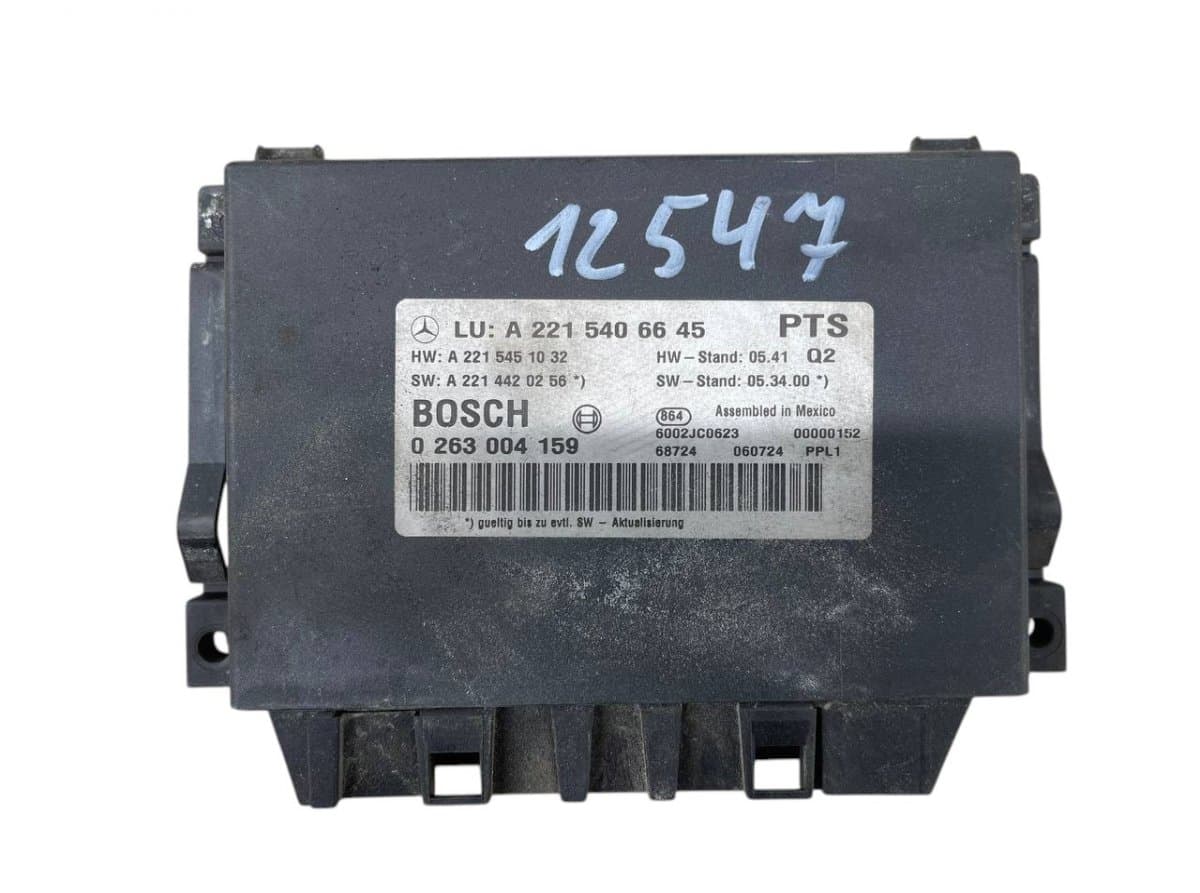 MERCEDES-BENZ 0263004159 2215406645 2215451032 2214420256 2215407545 Parking Aid Control Unit MERCEDES-BENZ S-CLASS (W221) (2005-2013)
