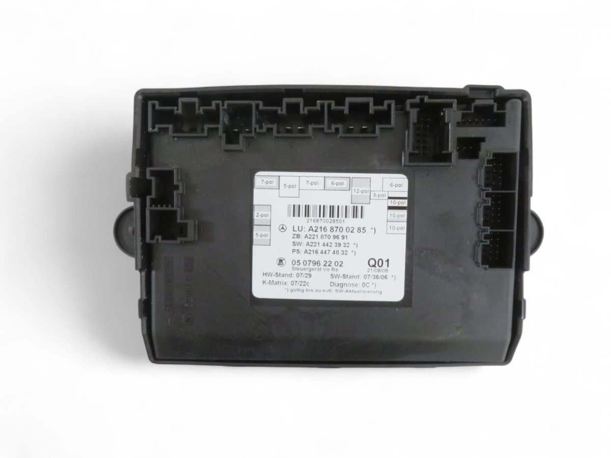 MERCEDES-BENZ A2168700285 A2169002301 Door control unit front right MERCEDES-BENZ S-CLASS Coupe (C216) (2006-2013)