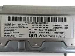MERCEDES-BENZ A2218705089 Audio amplifier MERCEDES-BENZ S-CLASS Coupe (C216) (2006-2013) — thumbnail 6
