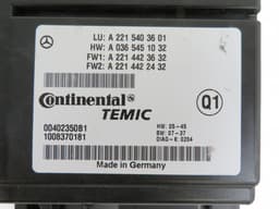 MERCEDES-BENZ A2215403601 Parking Aid Control Unit MERCEDES-BENZ S-CLASS Coupe (C216) (2006-2013) — thumbnail 2