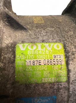 VOLVO 8684287 AC / aircon Compressor VOLVO S60 I (RS) (2000-2010) — thumbnail 6